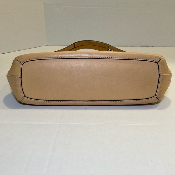 Coach 2005 Vintage Signature Canvas and Leather Handbag in Beige - Picture 7 of 15